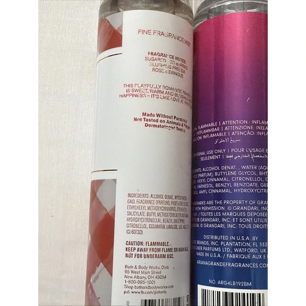Bath & Body Works lot three